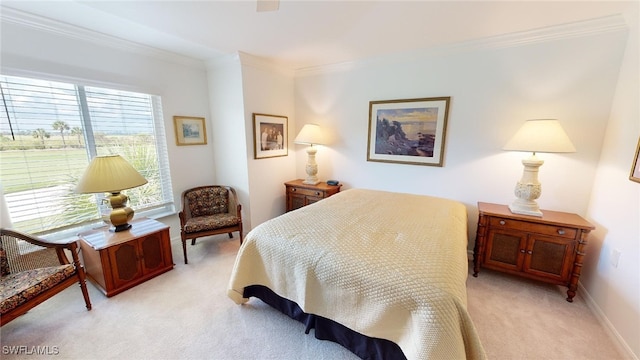 6082 National Blvd Unit 128, Ave Maria, FL 34142 - bedroom with crown molding and light carpet