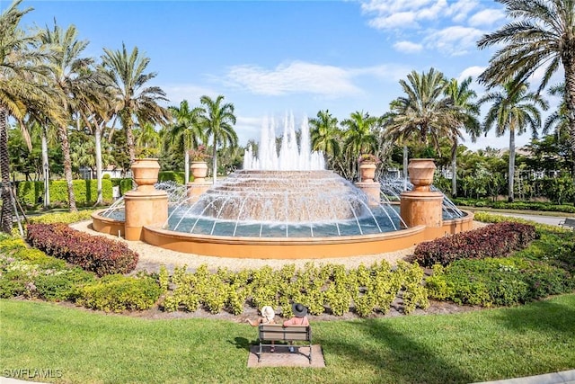 2720 Amaranda Ct, Naples, FL 34114 - view of home's community with a lawn