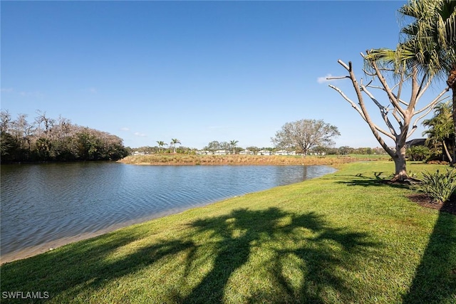 property view of water