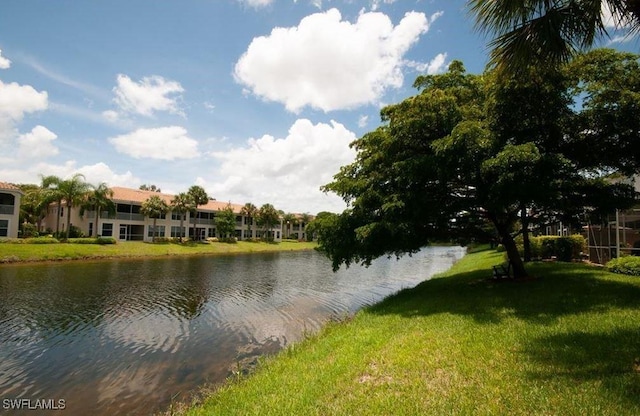 1172 Oxford Ln Unit 27, Naples, FL 34105 - view of water feature