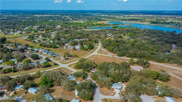 4001 E Sunflower Cir, Labelle, FL 33935 - bird's eye view with a water view