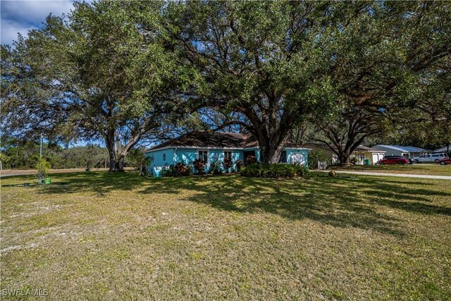4001 E Sunflower Cir, Labelle, FL 33935 - view of yard