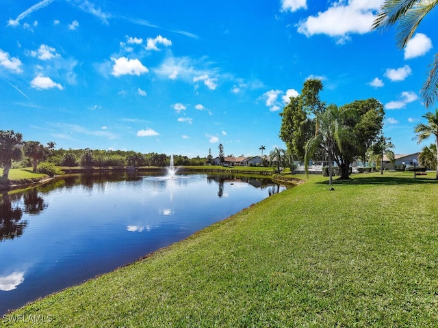 property view of water