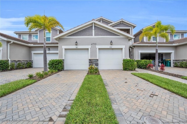 view of craftsman inspired home