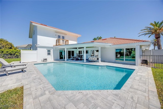 4611 Crayton Rd, Naples, FL 34103 - view of pool featuring a patio