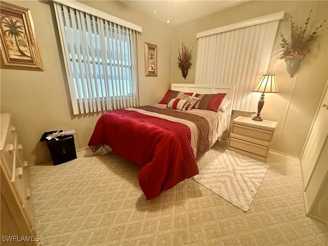 bedroom featuring carpet floors