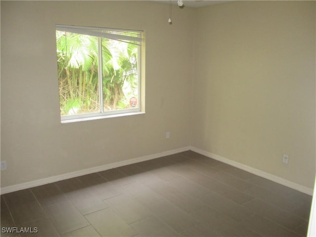 view of empty room