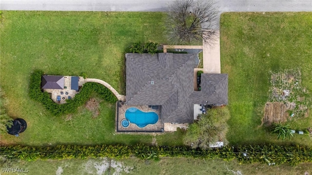 5060 Melaluca Dr, Fort Myers, FL 33905 - aerial view of property and surrounding area featuring a pool