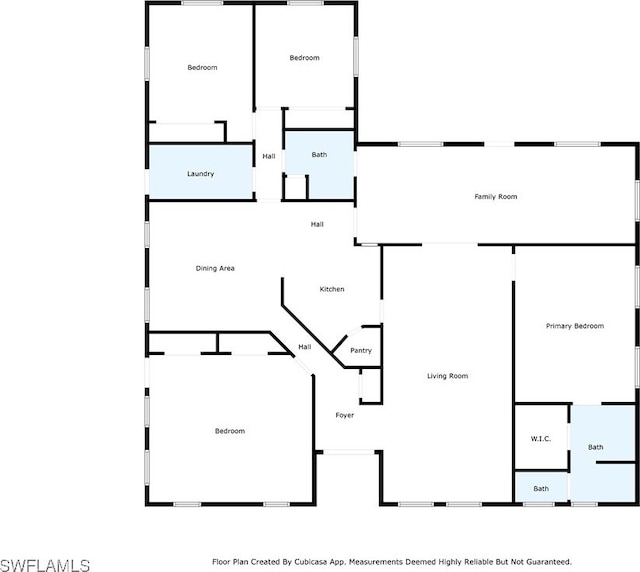 5060 Melaluca Dr, Fort Myers, FL 33905 - view of property floor plan