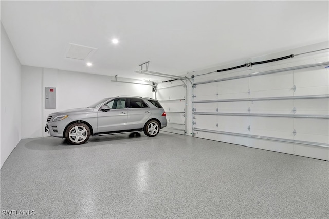 1308 Ridge St, Naples, FL 34103 - garage with electric panel