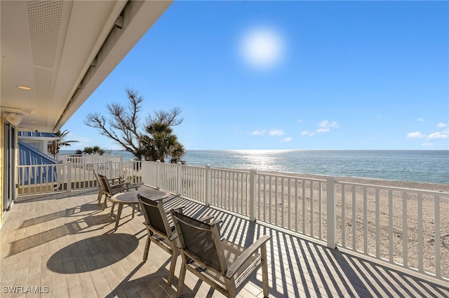 1 Sunset Captiva Ln, Captiva, FL 33924 - balcony featuring view of water and beach