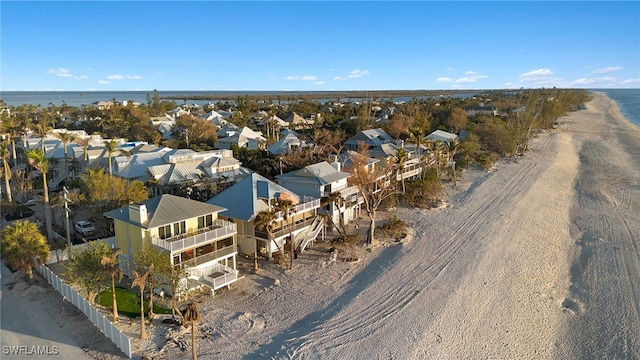 1 Sunset Captiva Ln, Captiva, FL 33924 - aerial perspective of suburban area featuring a large body of water