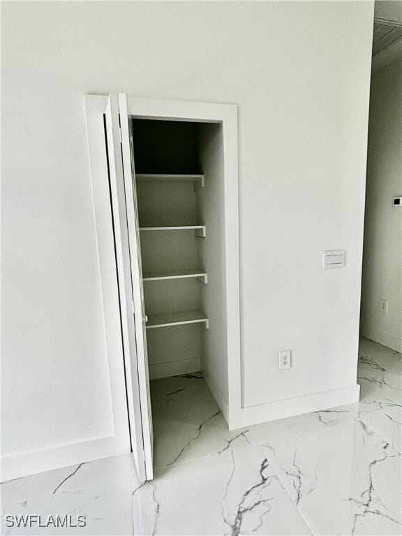 view of closet