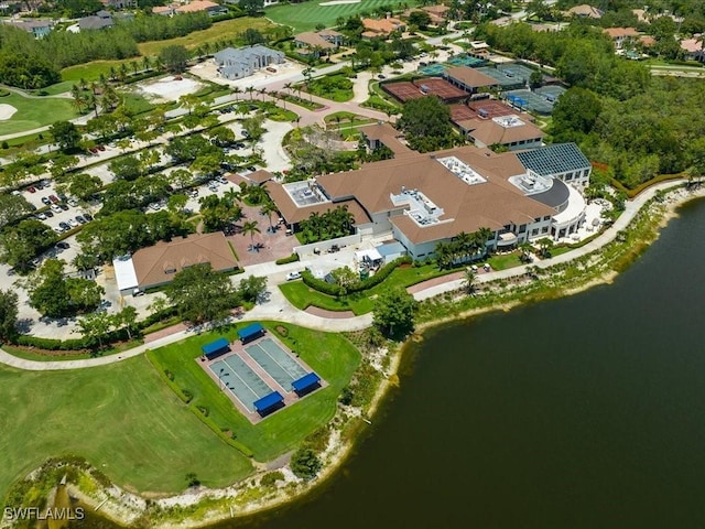 28732 La Caille Dr, Naples, FL 34119 - aerial view with a residential view and a water view
