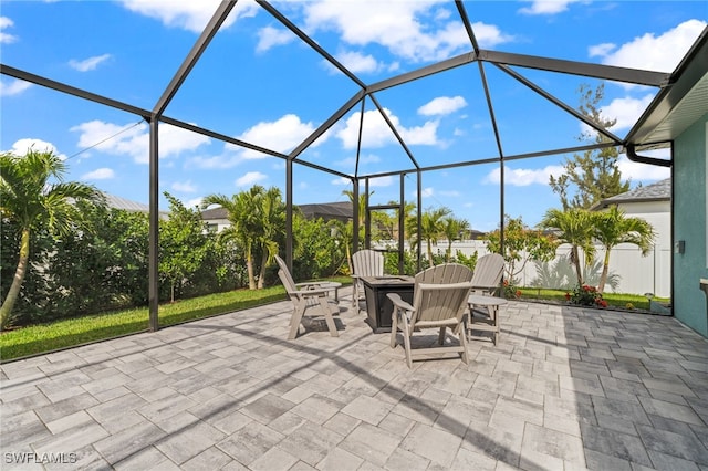 142 SW 35th Ave, Cape Coral, FL 33991 - view of patio with a lanai