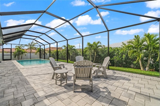 142 SW 35th Ave, Cape Coral, FL 33991 - view of patio with a lanai