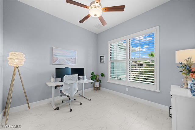 142 SW 35th Ave, Cape Coral, FL 33991 - office space with ceiling fan