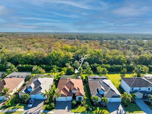 aerial view