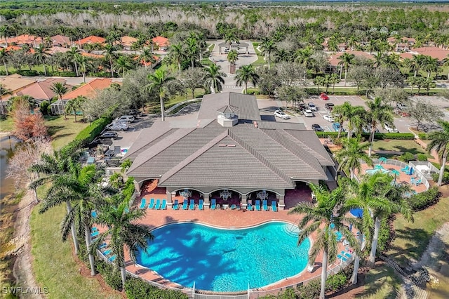 14558 Manchester Dr, Naples, FL 34114 - view of pool featuring a patio