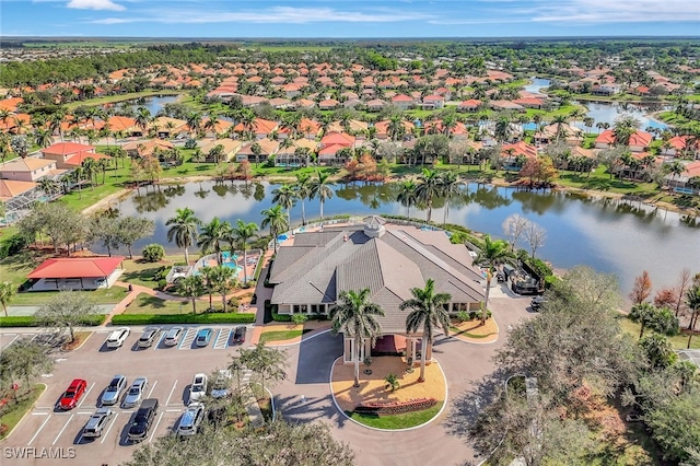14558 Manchester Dr, Naples, FL 34114 - birds eye view of property with a water view