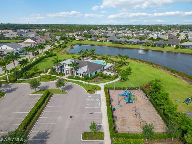 17183 Ashford Ter, Fort Myers, FL 33967 - bird's eye view with a water view