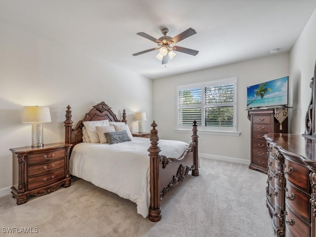 17183 Ashford Ter, Fort Myers, FL 33967 - carpeted bedroom with ceiling fan