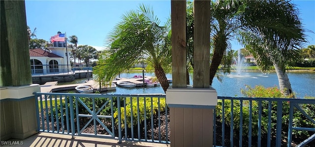 23861 Costa Del Sol Rd Unit 203, Estero, FL 34135 - balcony with a water view