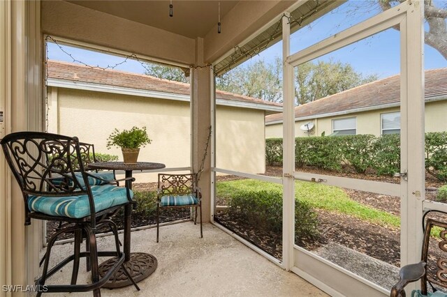 2291 Granby Dr, Lehigh Acres, FL 33973 - view of sunroom