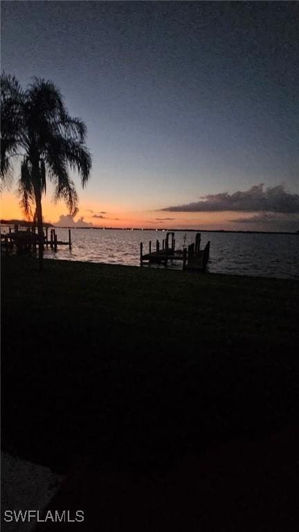 4071 E River Dr, Fort Myers, FL 33916 - view of dock featuring a water view