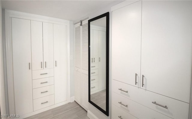 view of closet