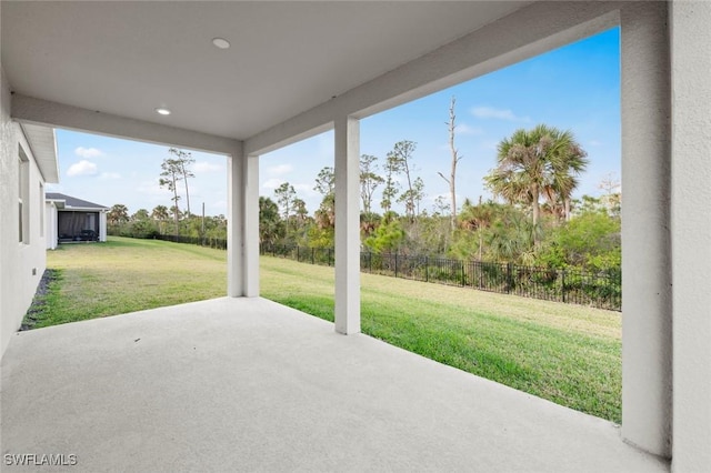 view of patio