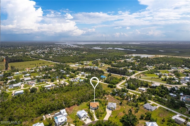 10800 Habitat Cir, Bokeelia, FL 33922 - aerial overview of property's location with nearby suburban area