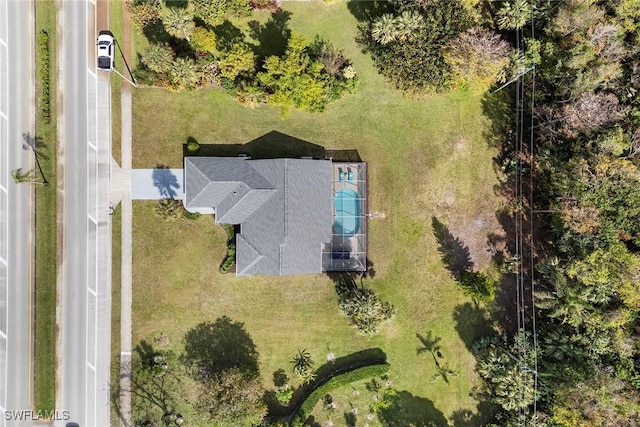 drone / aerial view
