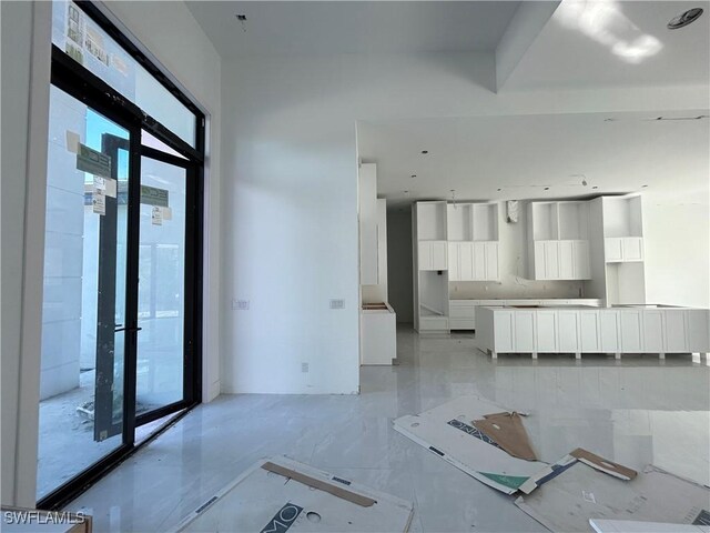 view of unfurnished living room