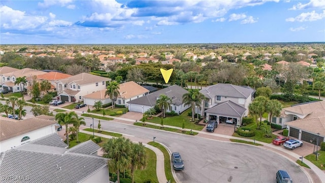 1813 Senegal Date Dr, Naples, FL 34119 - aerial perspective of suburban area