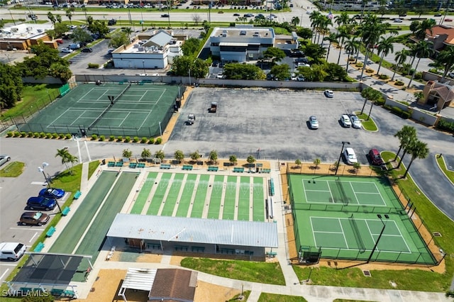 drone / aerial view
