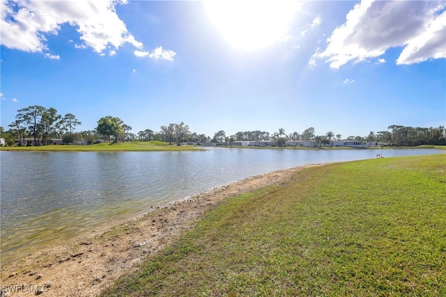 property view of water