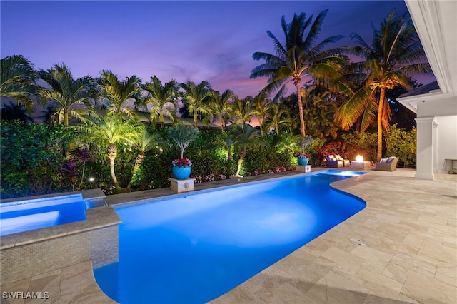 532 Pine Grove Ln, Naples, FL 34103 - outdoor pool with a patio area