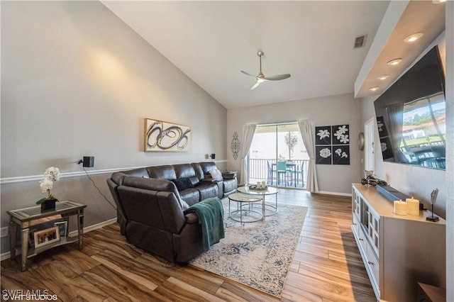 view of living area
