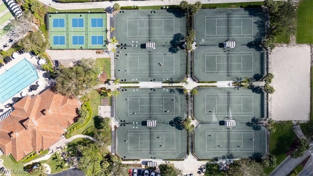 aerial view