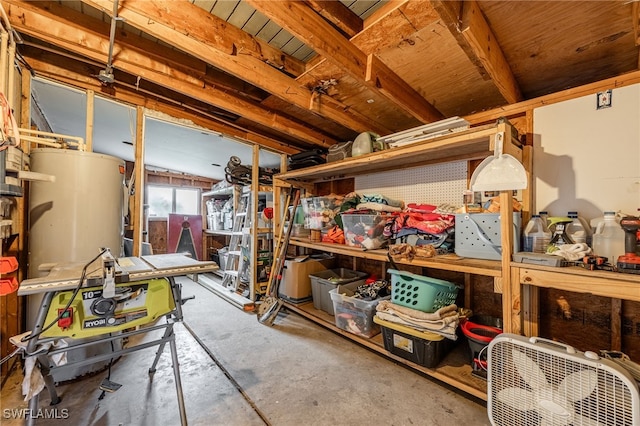 view of storage