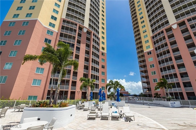 view of property