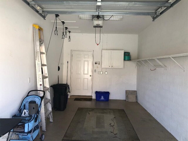 15495 Bellamar Cir Unit 2222, Fort Myers, FL 33908 - garage with a garage door opener