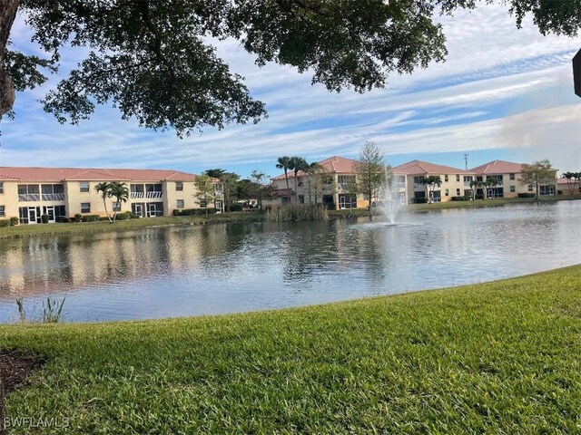 15495 Bellamar Cir Unit 2222, Fort Myers, FL 33908 - water view featuring nearby suburban area