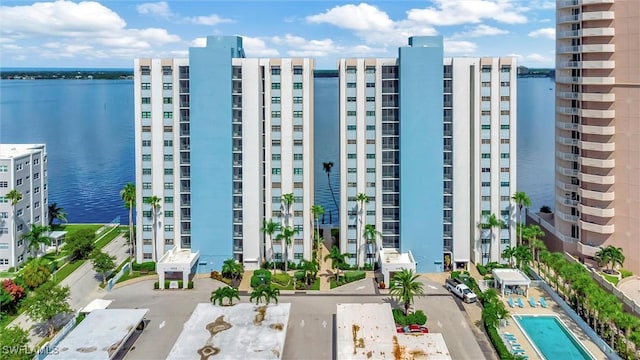 1901 Clifford St Unit 1001, Fort Myers, FL 33901 - view of building exterior with a water view