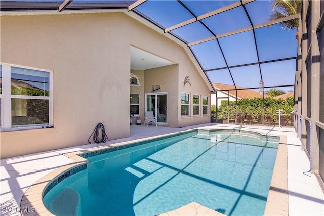 22338 Fountain Lakes Blvd, Estero, FL 33928 - pool with a lanai and a patio area