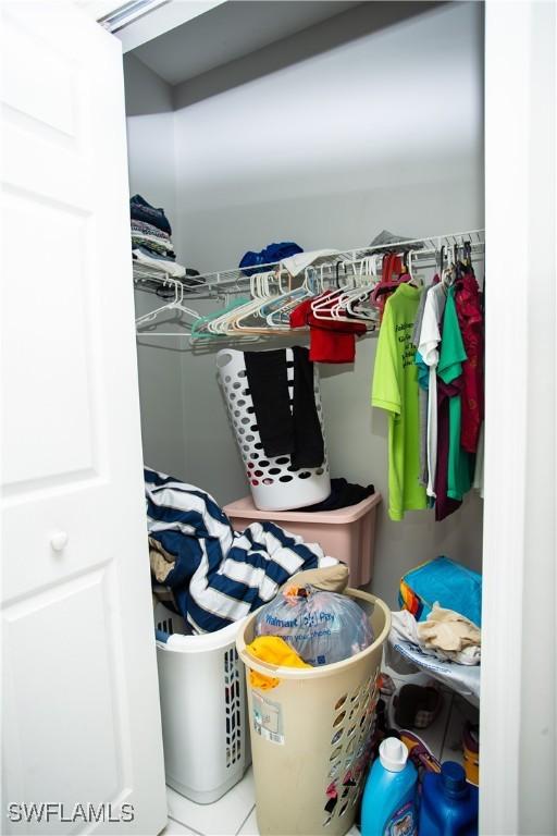 view of closet