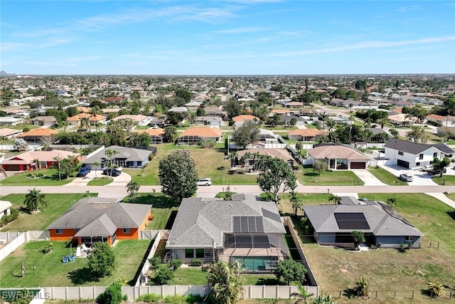 birds eye view of property featuring a residential view