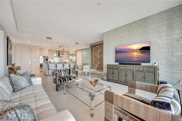 view of living room