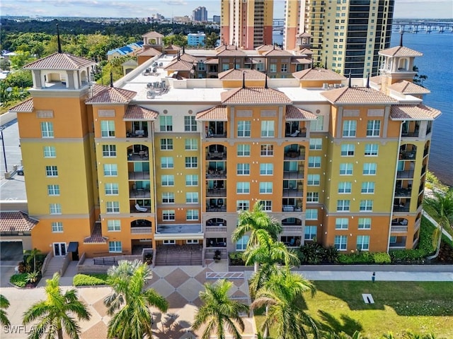 view of property featuring a water view